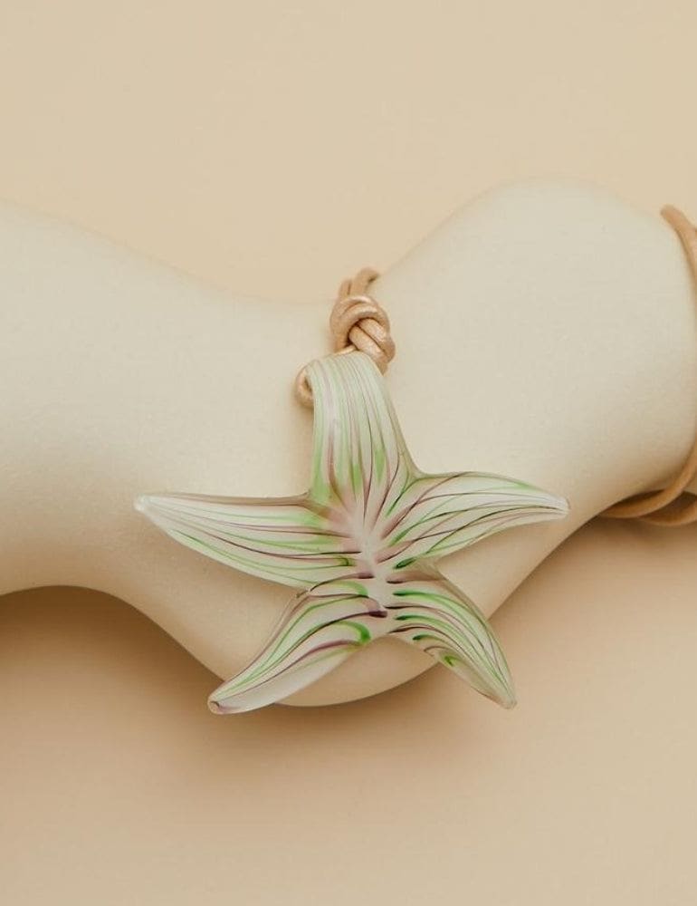 Green Starfish Pendant
