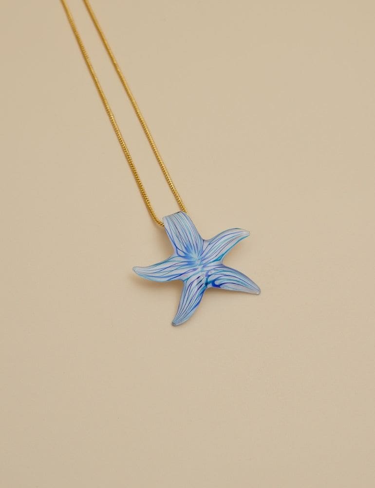 Blue Starfish Pendant